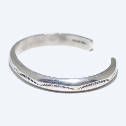 Silver bracelet by Navajo