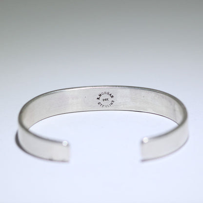 14K & Silver Bracelet by Bruce Morgan