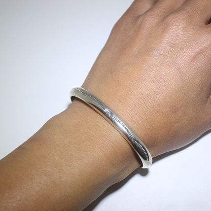 Bracelet en argent par les Navajos