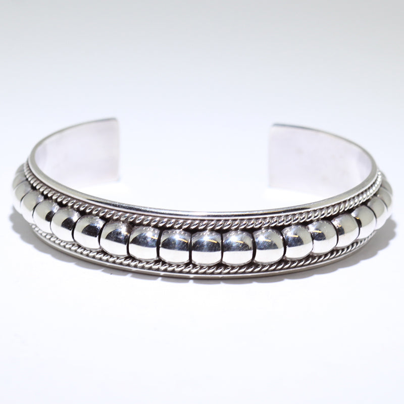 Silver Bracelet by Navajo 5-1/4"