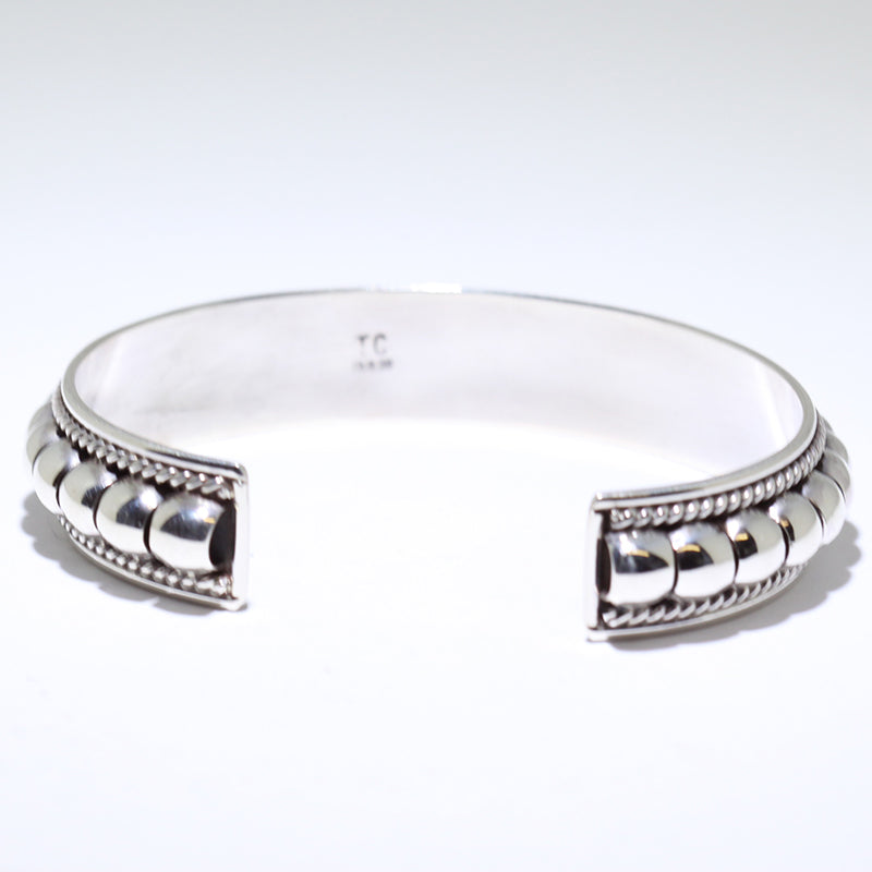 Silver Bracelet by Navajo 5-1/4"