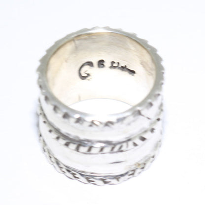 Кольцо из монетного серебра от Эрни Листера - 8.5