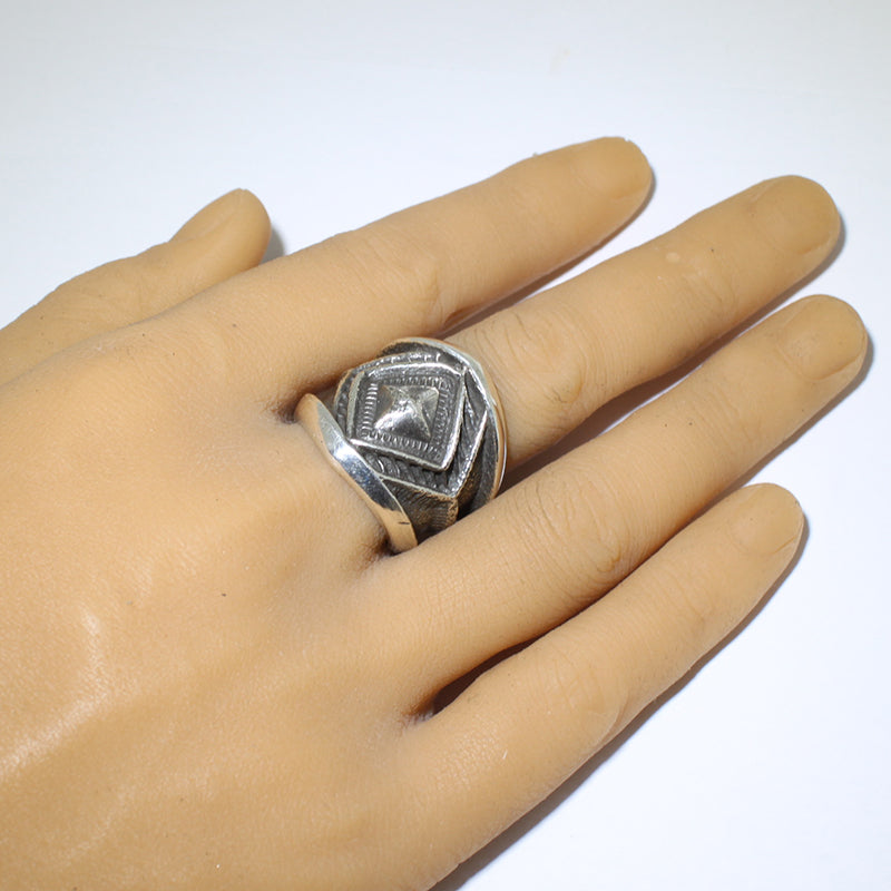 Bague en argent par Harrison Jim - Taille 9.5