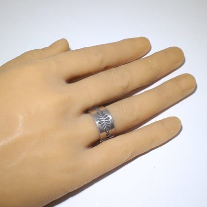 Серебряное кольцо от Эддисона Смита - размер 7.5