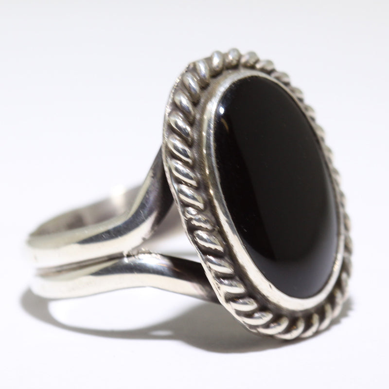 Bague en onyx par Robin Tsosie - 9