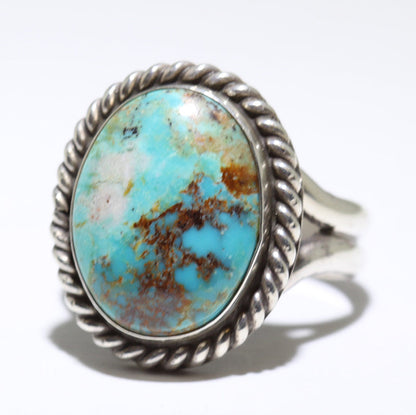 Turq Mtn Ring by Robin Tsosie- 9