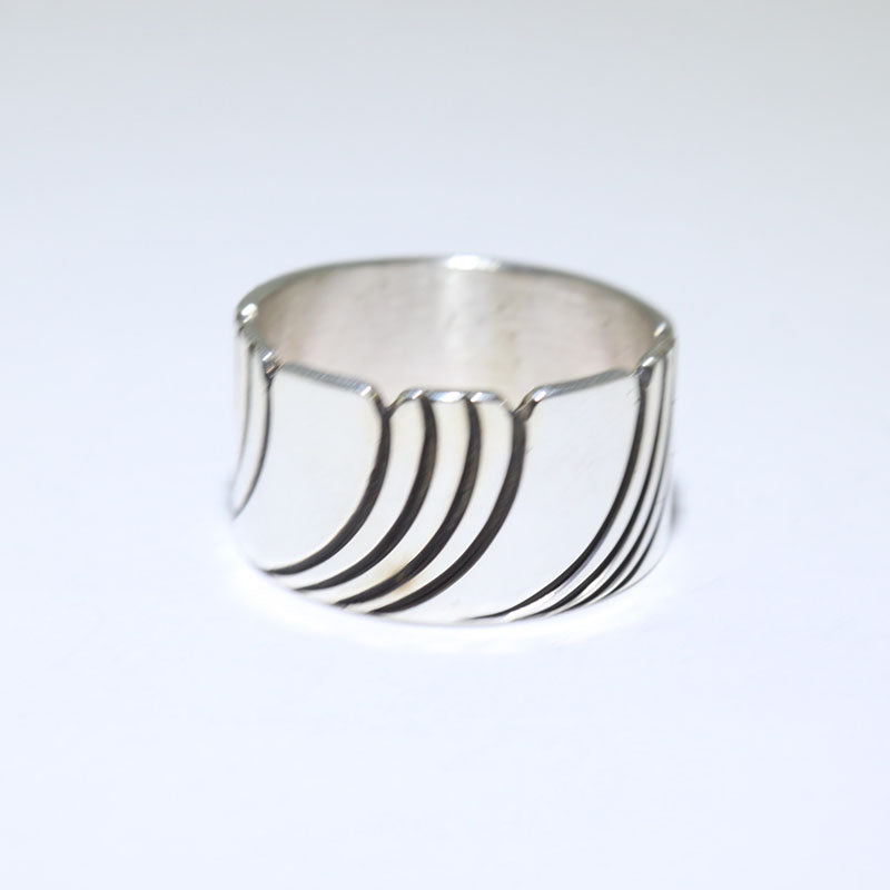 Anillo de plata de Steve Yellowhorse talla 11