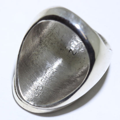 Cincin Inlay oleh Charlotte Dishta ukuran 10.5