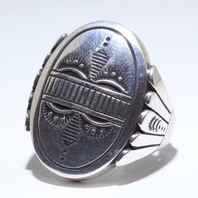Серебряное кольцо от Чарли Джона - 11.5
