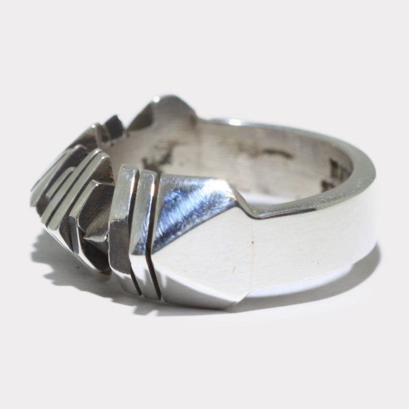 Серебряное кольцо от Исайи Ортиса, размер 8