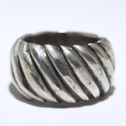 Anillo de Plata por Jock Favour - Talla 8.5