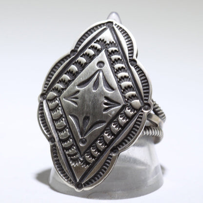 Bague en argent par Andy Cadman - Taille 10.5