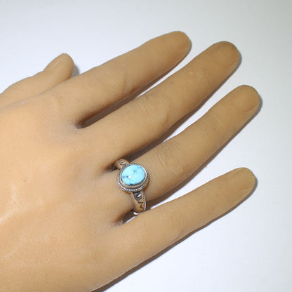 Anillo Morenci de Robin Tsosie - Talla 9.5