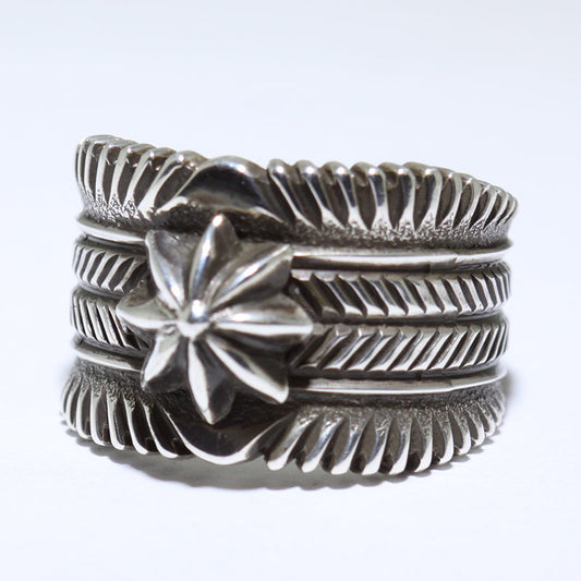 羅恩·貝多尼設計的銀戒指- 7號