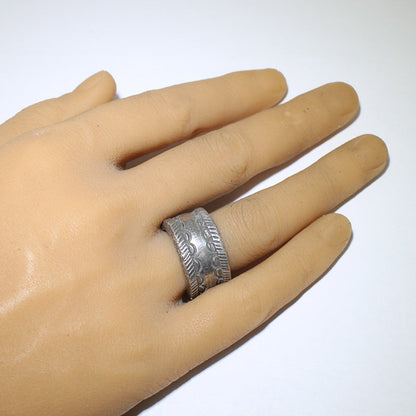 Bague en argent par Jock Favour - Taille 7.5