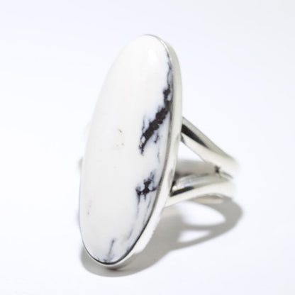 White Buffalo Ring by Robin Tsosie- 11
