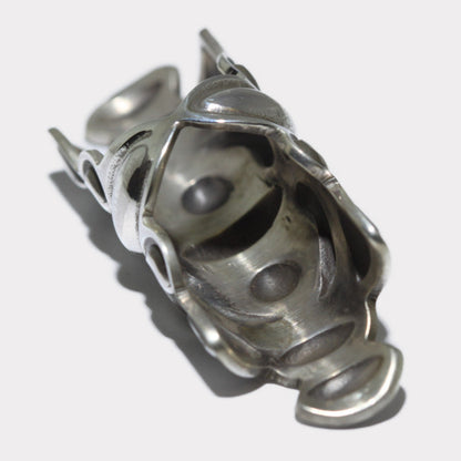 Серебряное кольцо от Алекса Санчеса, размер 4.5