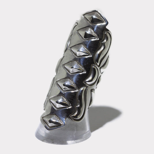 Copia del anillo de plata de Alex Sanchez tamaño 6.5