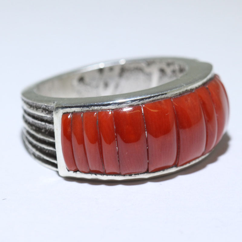 菲兰德·贝盖镶嵌戒指，尺寸10.5