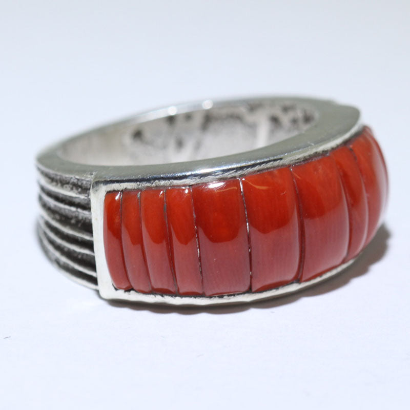 Inlay Ring by Philander Begay size 10.5