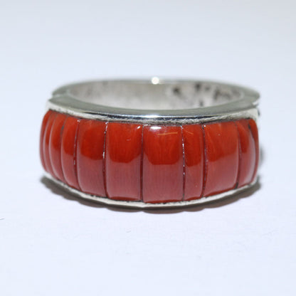 Inlay Ring by Philander Begay size 10.5