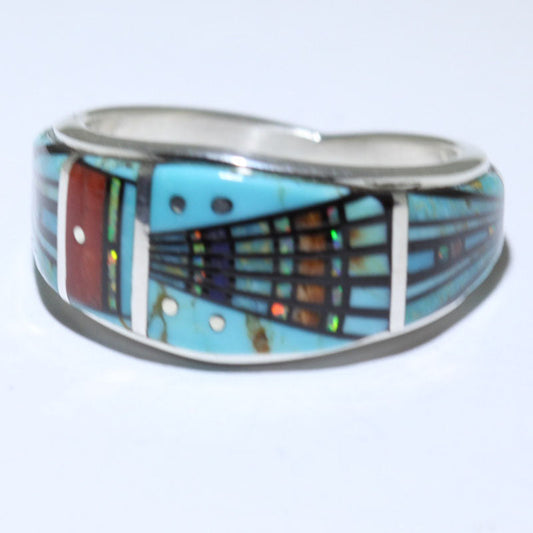 Micro Inlay Ring door Erwin Tsosie maat 12.5