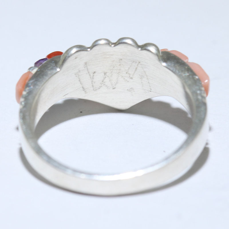 Inlay-Ring von Wilbert Manning Größe 8