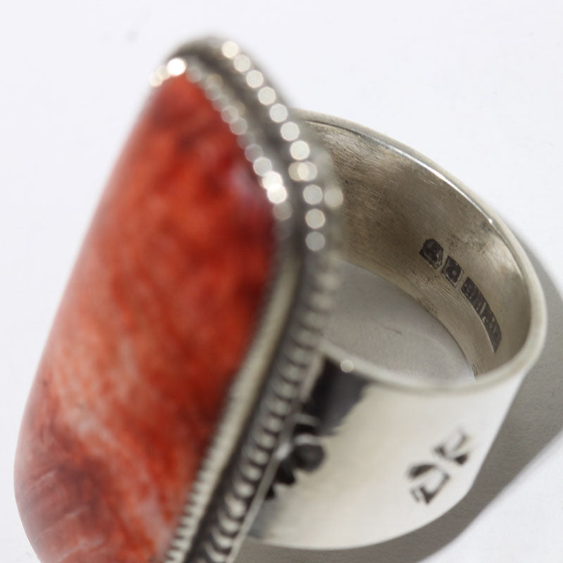 Bague Épineuse par Robin Tsosie - Taille 12.5