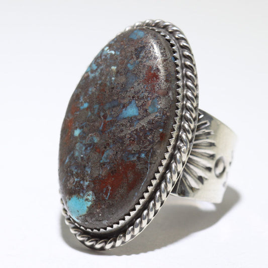 Bisbee Ring by Robin Tsosie- 9