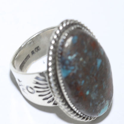 Bisbee Ring by Robin Tsosie- 9