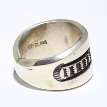 艾爾薇娜·比爾銀飾戒指