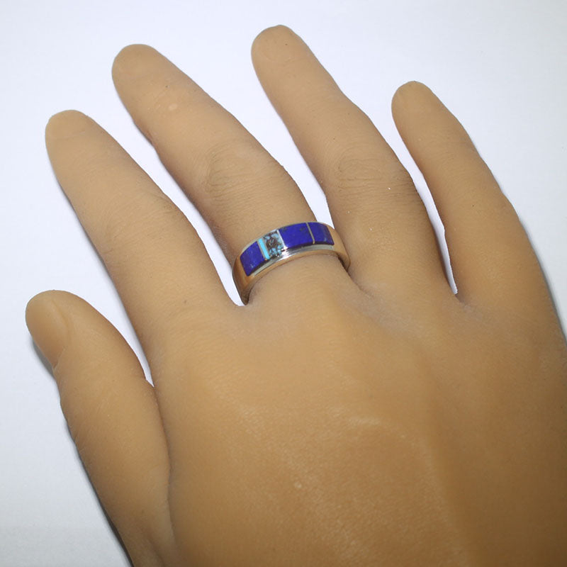 Cincin Inlay oleh Wayne Muskett ukuran 11