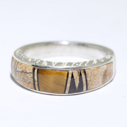 Cincin Inlay oleh Navajo