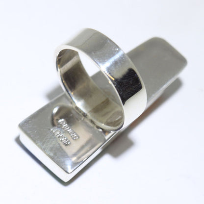 Inlay-Ring von Wayne Muskett - Größe 8