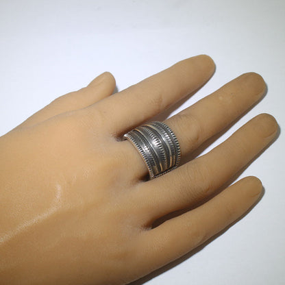 Silver Ring by Harrison Jim size 12