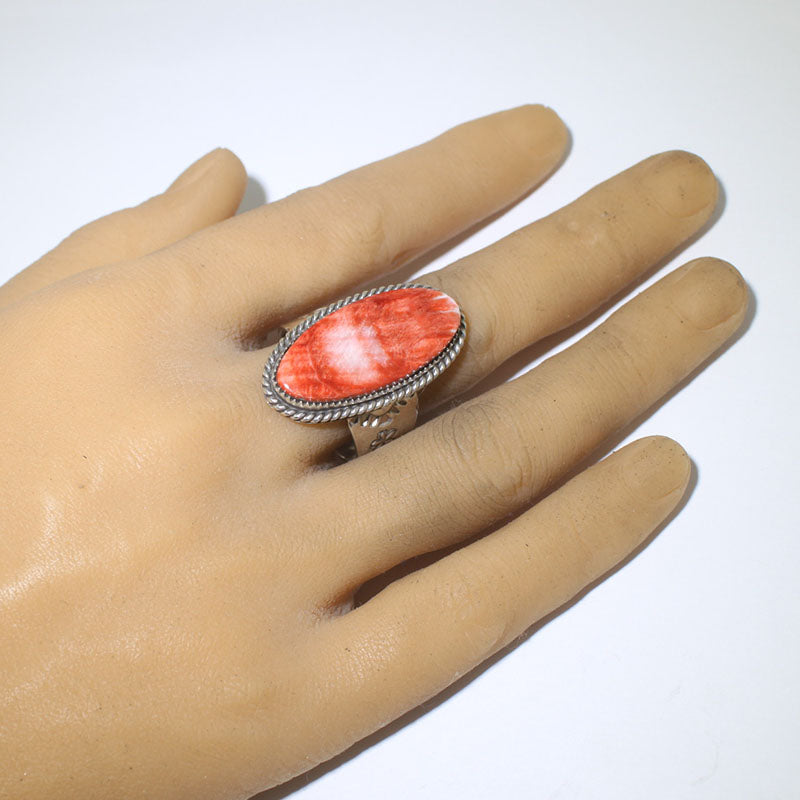 Кольцо с шипами от Робина Цоси - размер 13.5