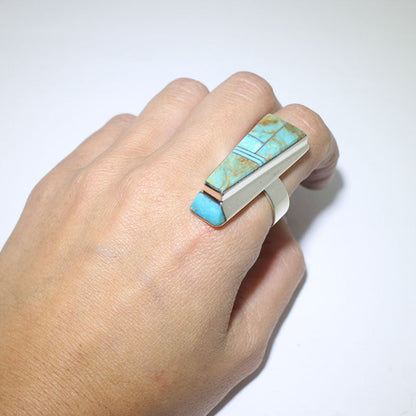 Inlay Ring by Wayne Muskett- 9