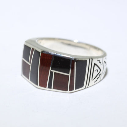 Cincin inlay lelaki S. 10