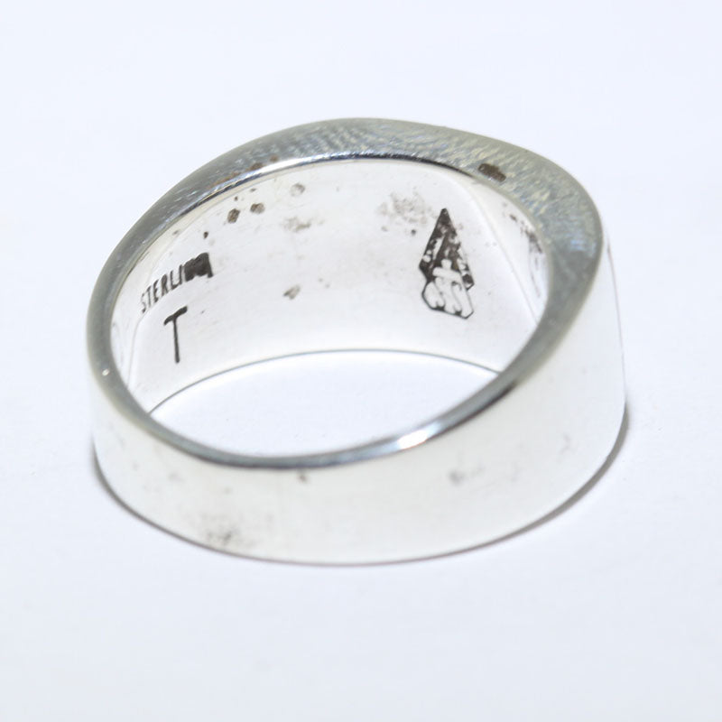 Cincin inlay lelaki S.10