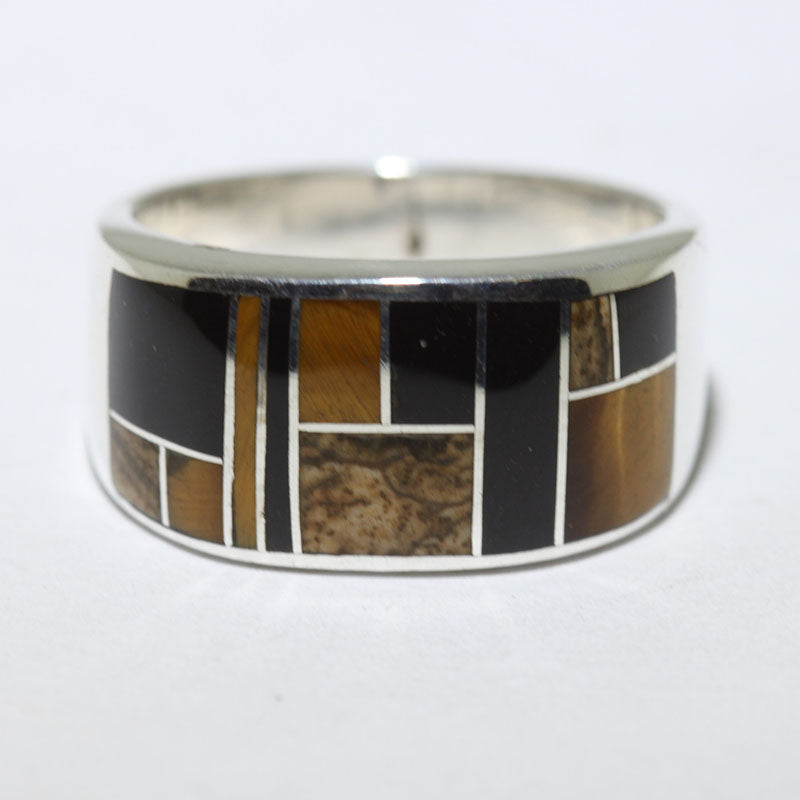 Bague pour homme incrustée T.10