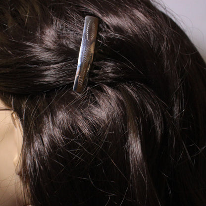 Набор серебряных гребней для волос от Навахо