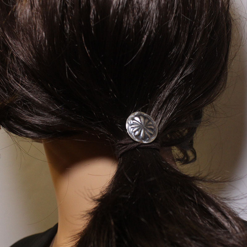 Silver Hair Piece by Navajo