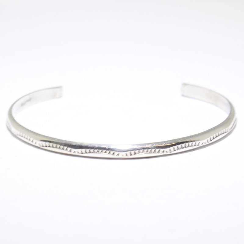 Silver Bracelet by Gary Sandoval "