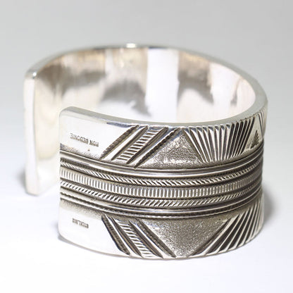 Zilveren Armband door Ron Bedonie 15 cm