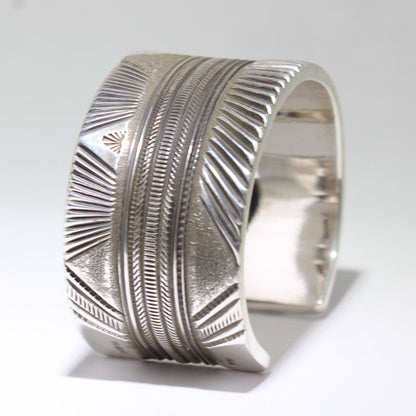 Silver Bracelet by Ron Bedonie 6"