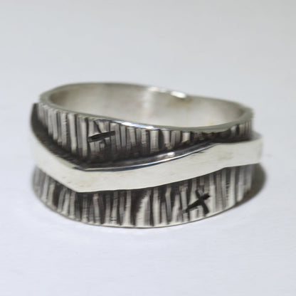 Серебряное кольцо от Kee Yazzie - размер 9