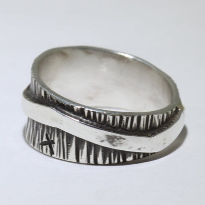 Серебряное кольцо от Kee Yazzie - размер 9