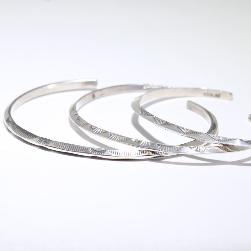 Silver Bracelet by Reva Goodluck 5-1/2"