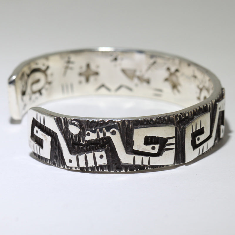 Bracciale Petroglyph di Kee Yazzie 5-1/2"