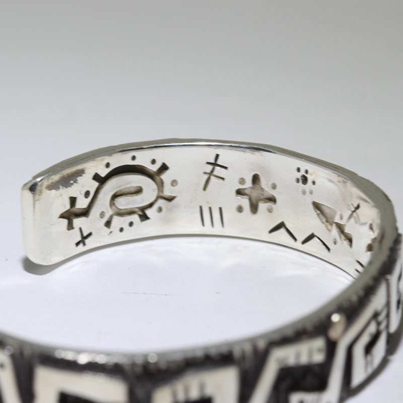 Bracciale Petroglyph di Kee Yazzie 5-1/2"